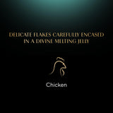 SHEBA Fine Flakes Cat Tray with Chicken in Jelly - 22 x 85g