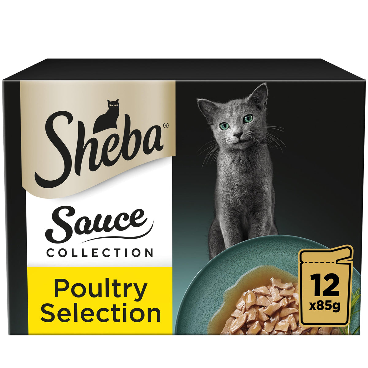 Sheba Wet Cat Food Pouches – Jelly & Gravy Selection