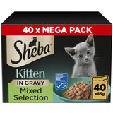 Sheba Wet Cat Food Pouches – Jelly & Gravy Selection