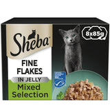 Sheba Wet Cat Food Trays – Mixed Texture & Flavour Selection