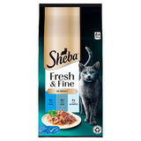 Sheba Fresh & Fine Cat Pouches with Tuna, Cod & Whitefish in Gravy - 6 x 50g