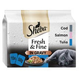 Sheba Wet Cat Food Pouches – Jelly & Gravy Selection