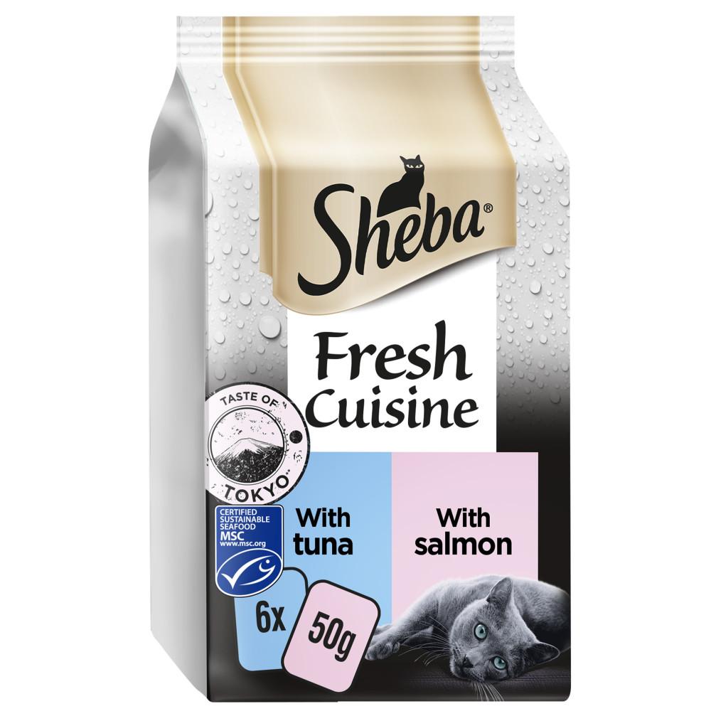 Sheba Wet Cat Food Pouches – Jelly & Gravy Selection