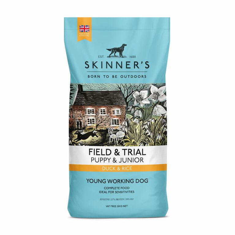 Skinners Field & Trial Duck Puppy & Junior Dry Dog Food - 15kg