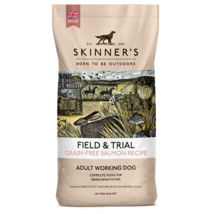 Skinners Field & Trial Grain Free Salmon & Sweet Potato Dry Dog Food - 15kg
