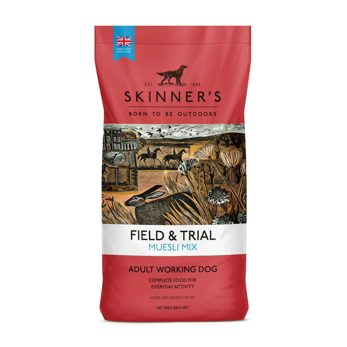 Skinner’s Dry Dog Food – Adult Field & Trial Recipes