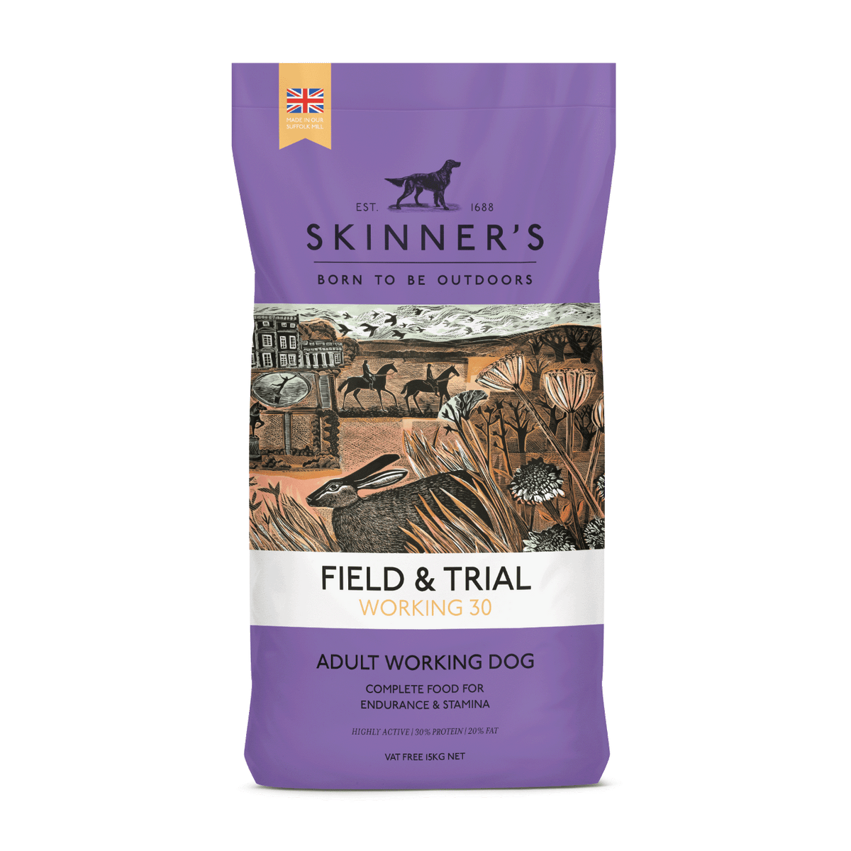 Skinner’s Dry Dog Food – Adult Field & Trial Recipes
