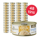 Applaws Taste Toppers Chicken Breast in Broth Puppy Wet Dog Food Tins - 48 x 156g