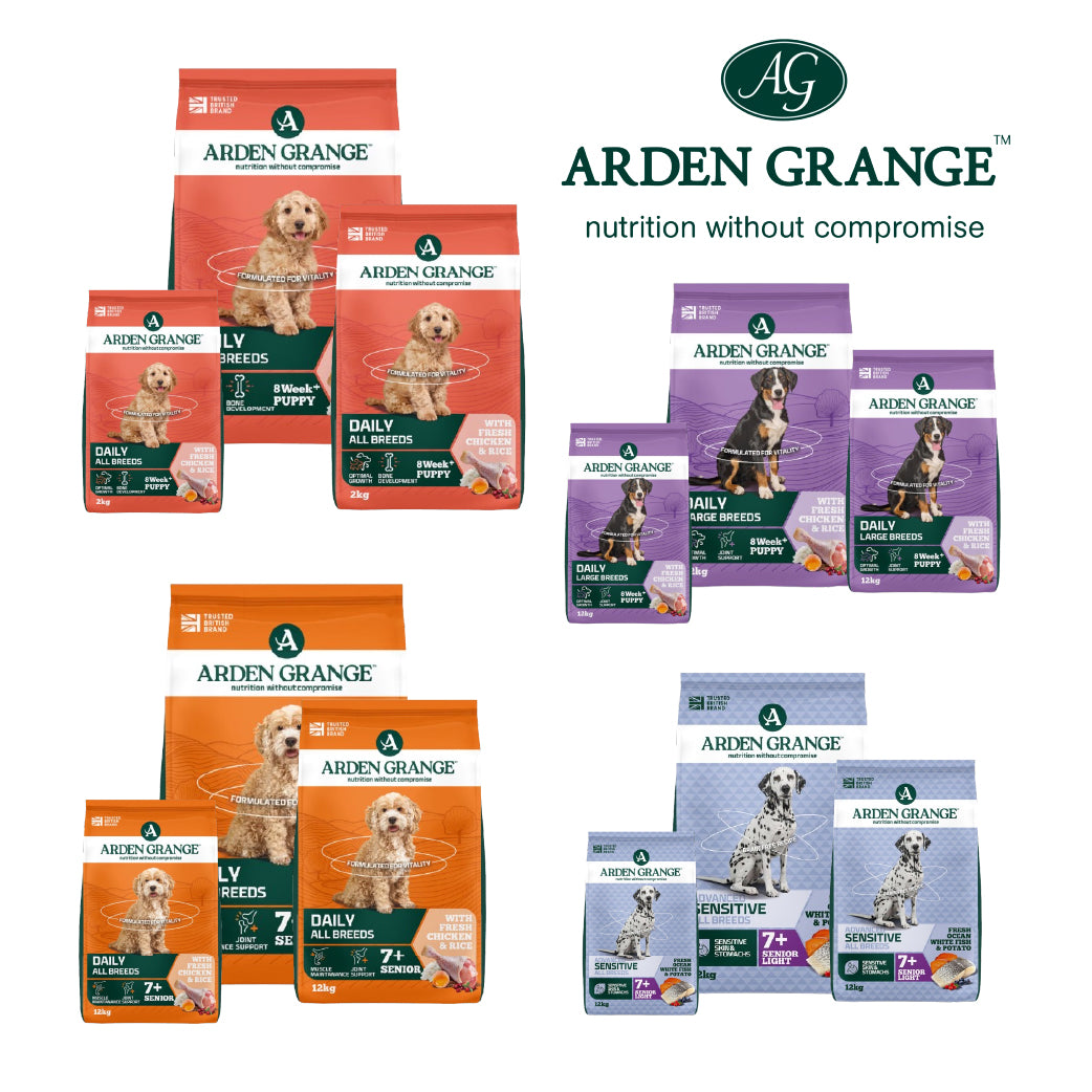 Arden Grange Dry Dog Food – Puppy, Junior & Senior Recipes