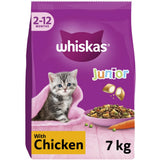 WHISKAS Dry Cat Food – Adult, Kitten & Senior Selection