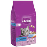 WHISKAS 1+ Adult Cat Complete Dry Food with Tuna - 1.9kg