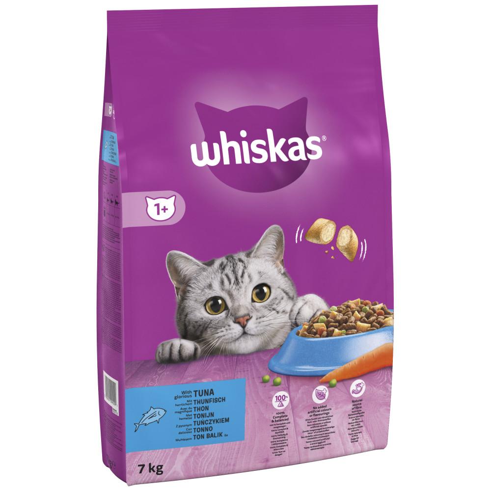 WHISKAS 1+ Cat Complete Dry with Tuna - 7kg