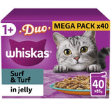 WHISKAS Wet Cat Food Pouches – Jelly & Gravy Selection