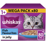 WHISKAS Wet Cat Food Pouches – Jelly & Gravy Selection