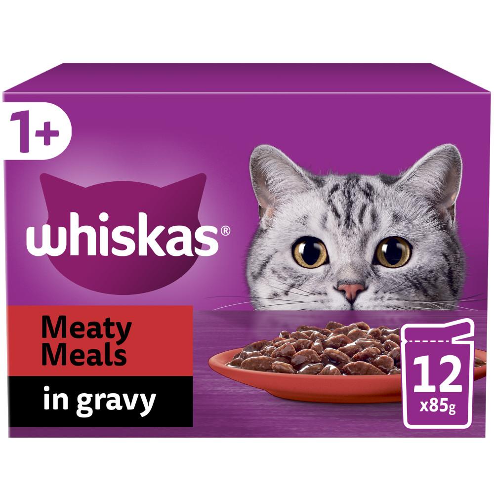 WHISKAS Wet Cat Food Pouches – Jelly & Gravy Selection