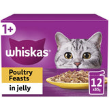 WHISKAS Wet Cat Food Pouches – Jelly & Gravy Selection