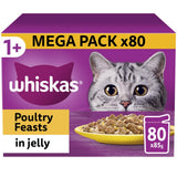 WHISKAS Wet Cat Food Pouches – Jelly & Gravy Selection