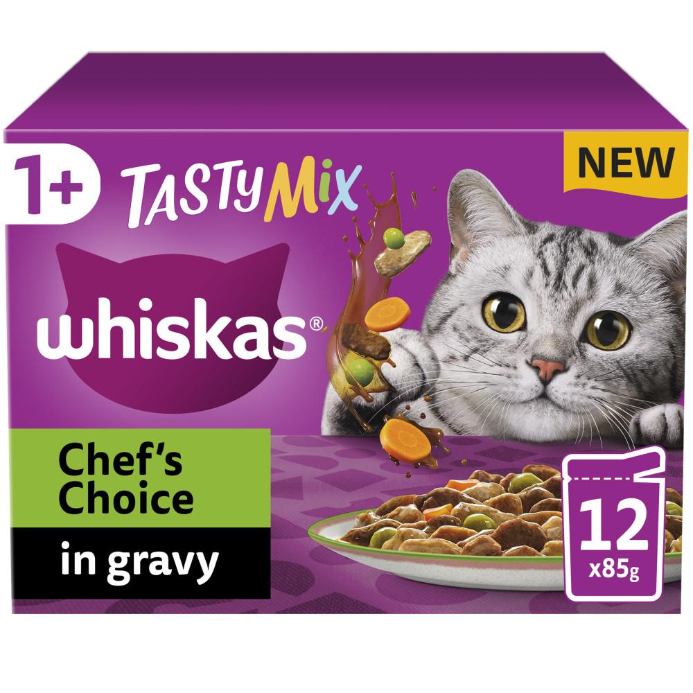 WHISKAS Wet Cat Food Pouches – Jelly & Gravy Selection