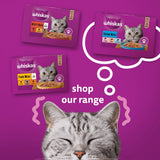 WHISKAS 1+ Cat Tin with Chicken in Jelly - 12x400g