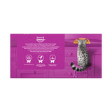 WHISKAS Meaty Menu Adult Wet Cat Food in Jelly Tins - 6x400g
