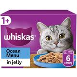 WHISKAS Wet Cat Food Tins – Jelly Selection