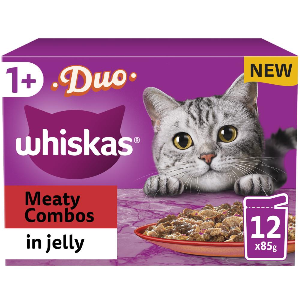 WHISKAS Wet Cat Food Pouches – Jelly & Gravy Selection