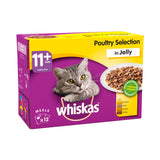 WHISKAS Wet Cat Food Pouches – Jelly & Gravy Selection