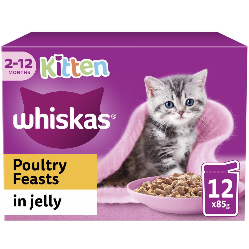 WHISKAS Wet Cat Food Pouches – Jelly & Gravy Selection