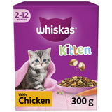 WHISKAS Dry Cat Food – Adult, Kitten & Senior Selection