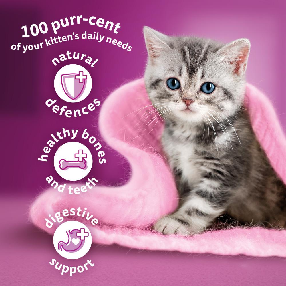 WHISKAS 2-12mths Kitten Complete Dry with Chicken - 300g