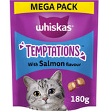 WHISKAS Cat Treats – Temptations, Milky & Crunch Selection