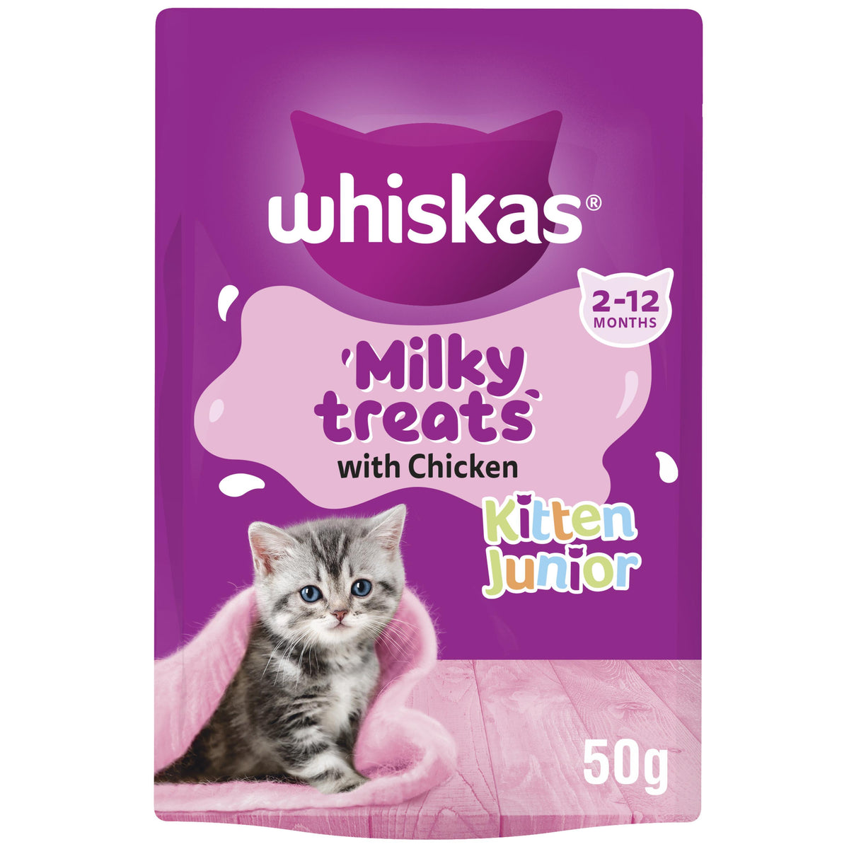 WHISKAS Cat Treats – Temptations, Milky & Crunch Selection