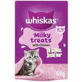 WHISKAS Cat Treats – Temptations, Milky & Crunch Selection
