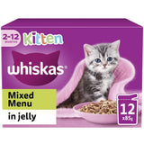 WHISKAS Wet Cat Food Pouches – Jelly & Gravy Selection