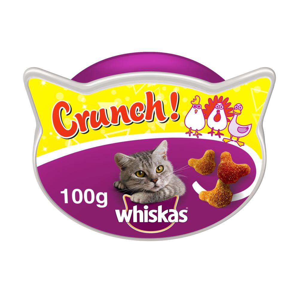 WHISKAS Cat Treats – Temptations, Milky & Crunch Selection