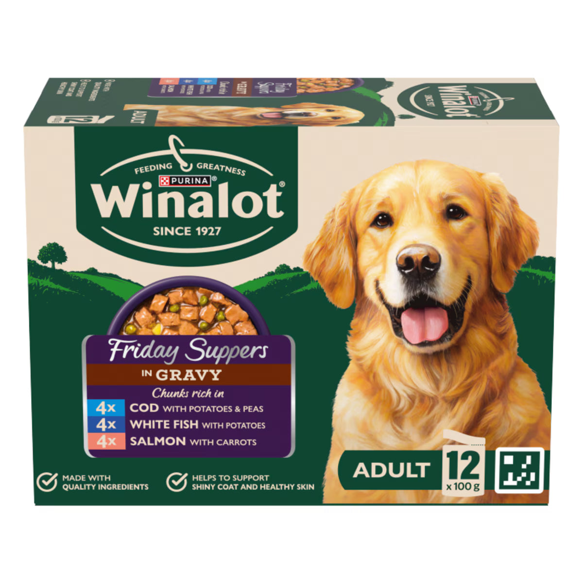 Winalot Mixed Wet Dog Food Pouches Bundle – Gravy & Jelly Variety Packs