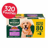Winalot Mixed Wet Dog Food Pouches Bundle – Gravy & Jelly Variety Packs