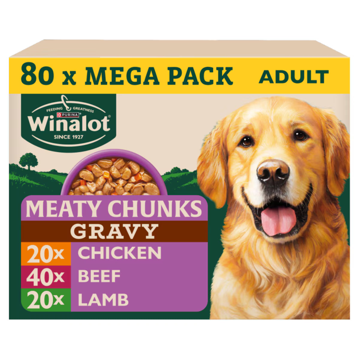Winalot Wet Dog Food – Classics & Meaty Chunks
