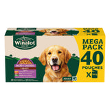 Winalot Mixed Wet Dog Food Pouches Bundle – Gravy & Jelly Variety Packs