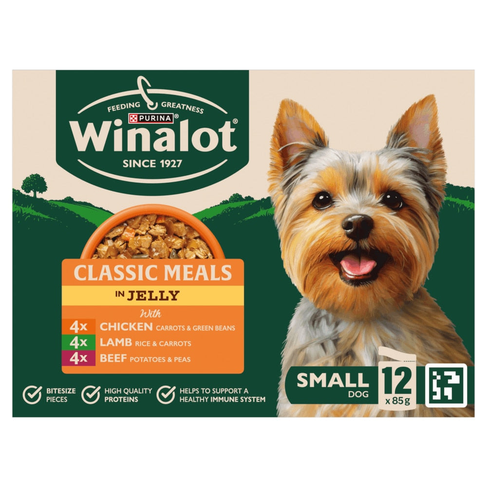 Winalot Mixed Wet Dog Food Pouches Bundle – Gravy & Jelly Variety Packs