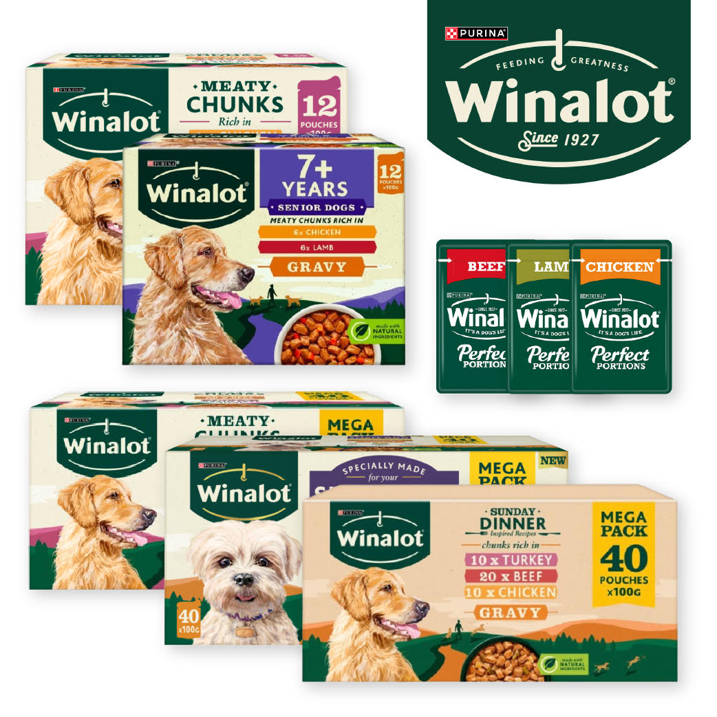 Winalot Mixed Wet Dog Food Pouches Bundle – Gravy & Jelly Variety Packs